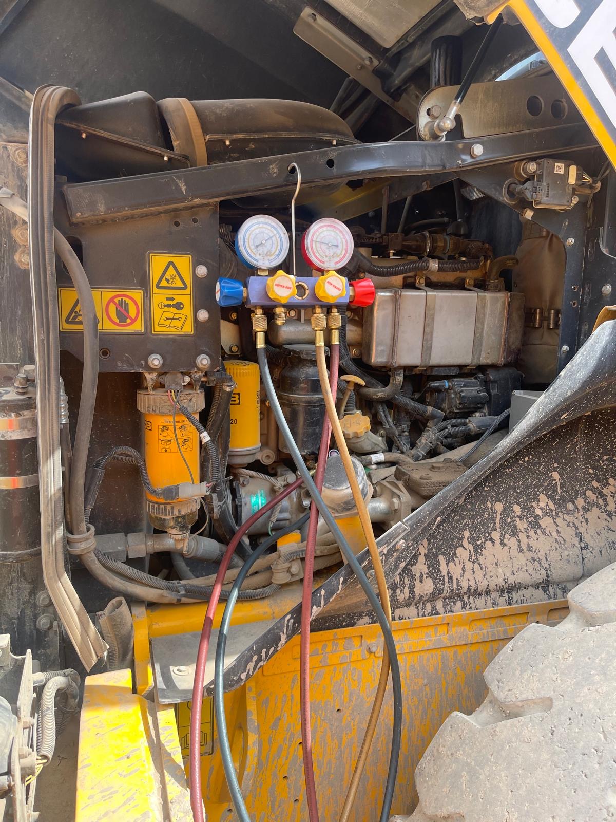 JCB Plant Air Con Regas