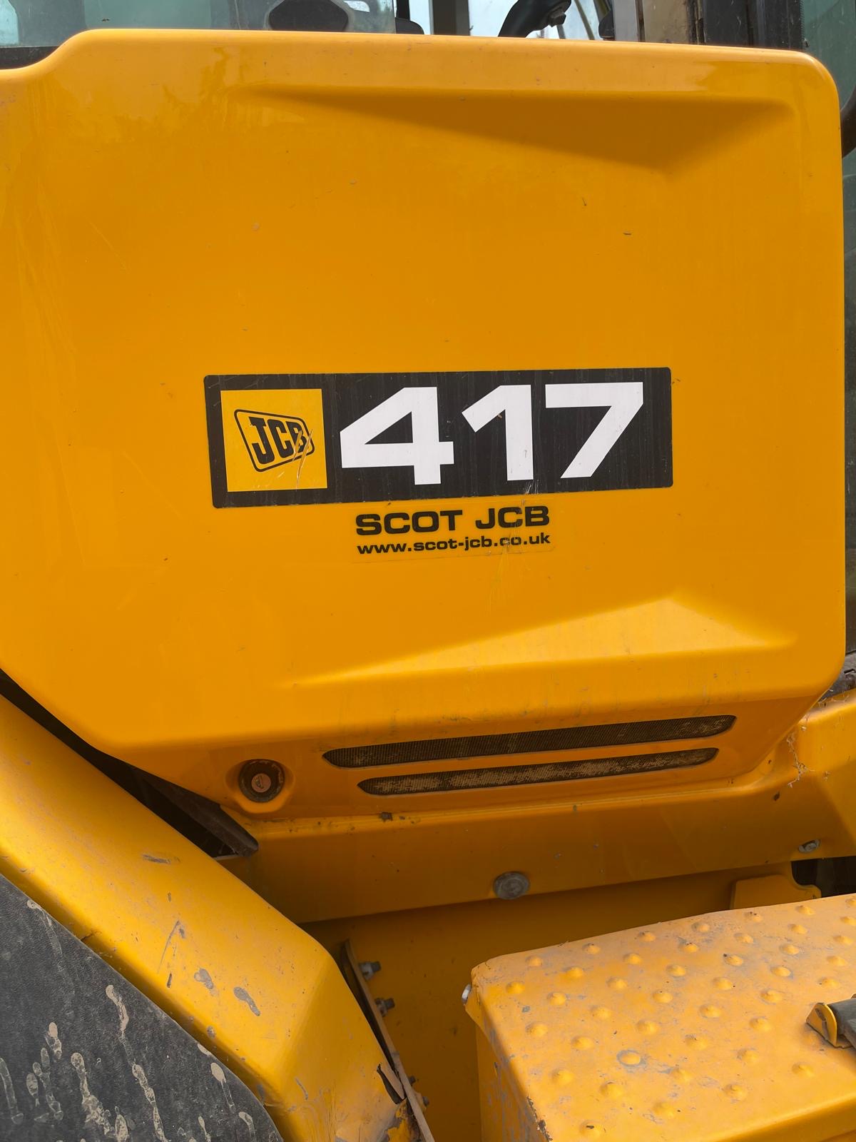 JCB 417 Wheel Loader — On Site